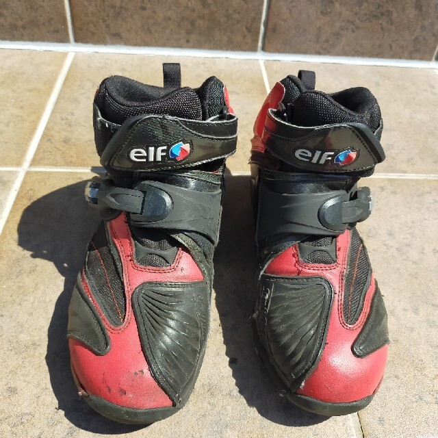 elf(エルフ)のシンテーゼ14 　ライディングシューズ 自動車/バイクのバイク(装備/装具)の商品写真