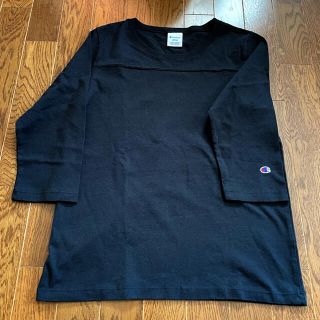 チャンピオン(Champion)の【お値下げ中】 Champion チャンピオン 七分袖 Tシャツ レディース L(カットソー(長袖/七分))