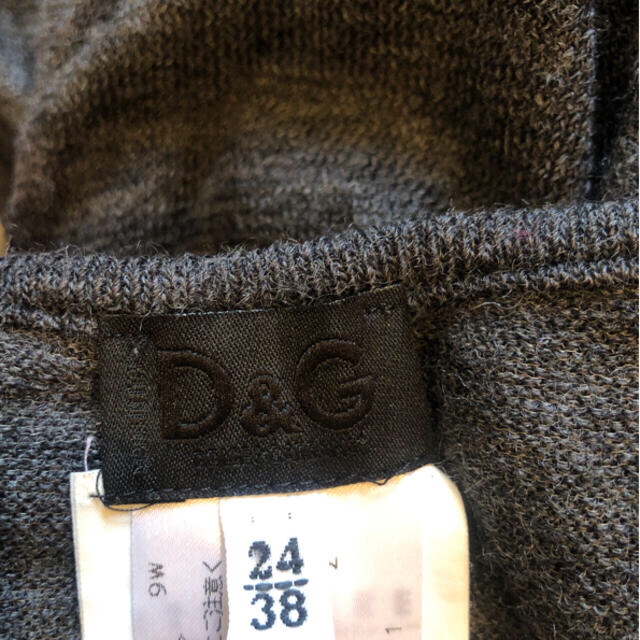 ドルチェアンドガッバーナ　D&G ワンピース　ドルガバ　グレー　ニットワンピース 5