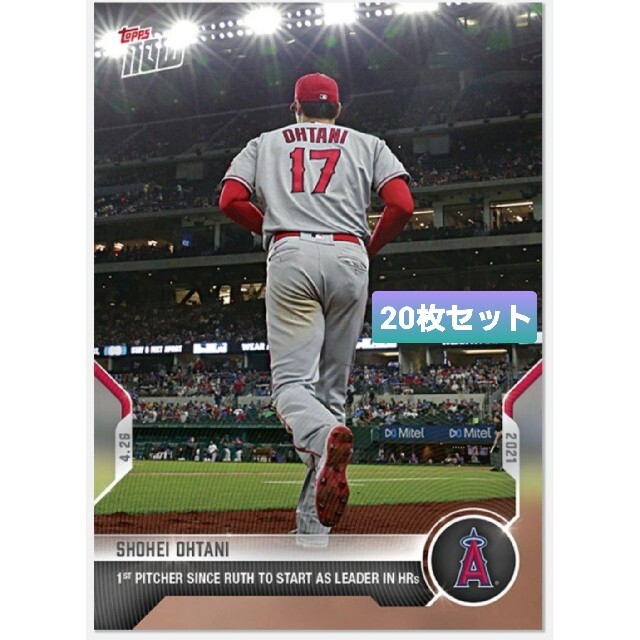 【ニック様専用】大谷　topps 20枚セット エンタメ/ホビーのトレーディングカード(シングルカード)の商品写真