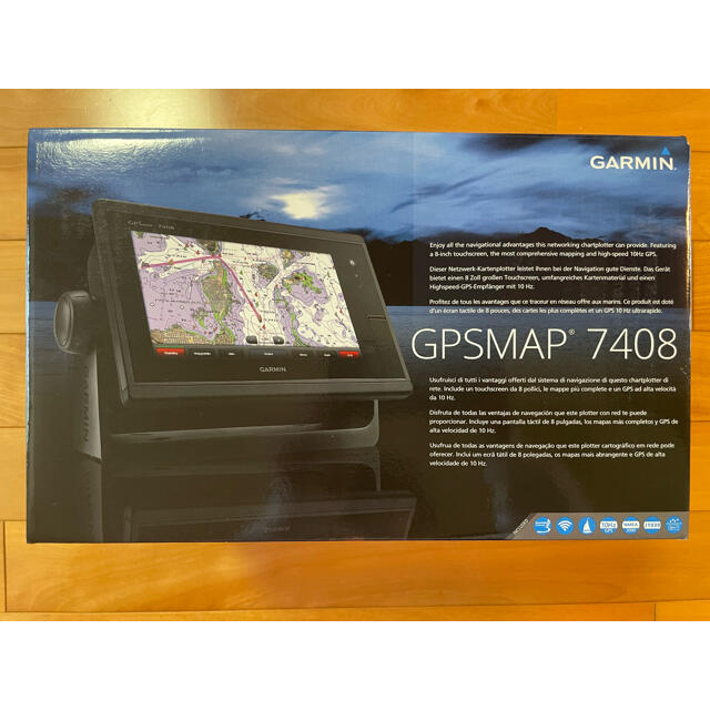 GARMIN(ガーミン)のガーミン　GPSMAP7408 ８インチ日本語表示可 スポーツ/アウトドアのフィッシング(その他)の商品写真