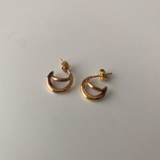 エテ(ete)のete ピアス　ピンクゴールド(ピアス)