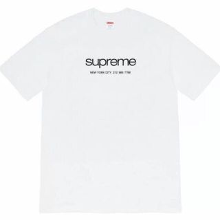 シュプリーム(Supreme)の新品 Sサイズ Supreme Shop Tee White 20SS (Tシャツ/カットソー(半袖/袖なし))