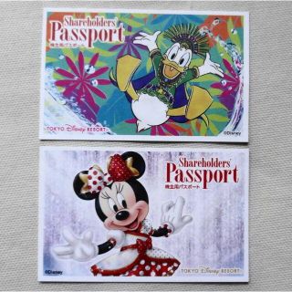 ディズニー(Disney)の[使用済]Disney株主優待パスポート２枚セット(その他)