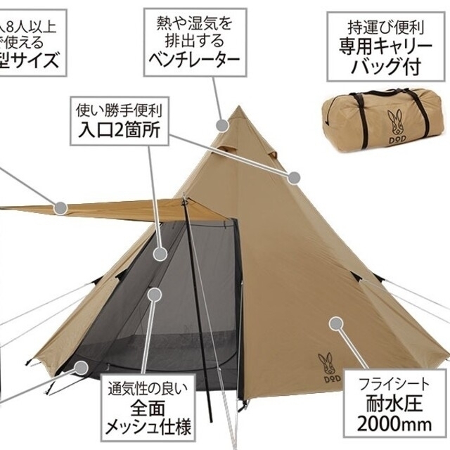 Hotお得 Doppelganger ワンポールテントl タンの通販 By J ドッペルギャンガーならラクマ Dod ワンポールテント３点セット 通販最新作 Www Stayinfront Com