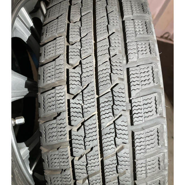 Goodyear(グッドイヤー)のグッドイヤー アイスナビ ゼア Ⅱ 155/65R14 アルミセット ムーブ 自動車/バイクの自動車(タイヤ・ホイールセット)の商品写真