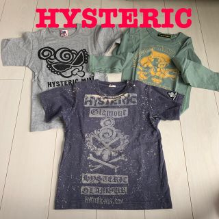 ヒステリックミニ(HYSTERIC MINI)のHysteric mini ヒステリック　110 120 TシャツロンT セット(Tシャツ/カットソー)