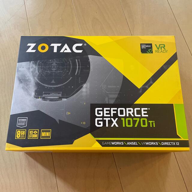 ZOTAC GeForce GTX1070TiPC/タブレット