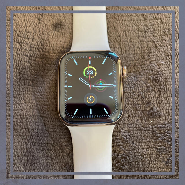 AppleWatch 44㎜　ゴールドステンレススチール