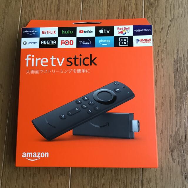 【新品・未使用】fire tv stick Alexa対応音声認識リモコン付属