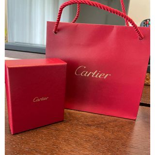 カルティエ(Cartier)のショップバッグ&ペアリング用の空箱(ショップ袋)