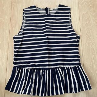 ザラ(ZARA)のZARA  ペプラムノースリーブ　夏物処分(シャツ/ブラウス(半袖/袖なし))