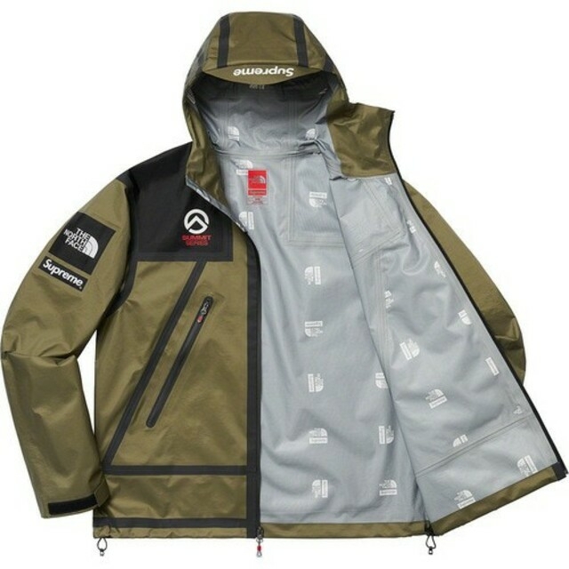 L Supreme The North Face Jacket Olive