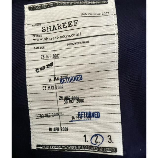 SHAREEF(シャリーフ)のSHAREEF シャツ【最終値下げ】 メンズのトップス(シャツ)の商品写真