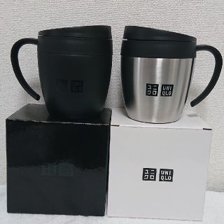 ユニクロ(UNIQLO)のユニクロ ステンレス製マグカップ2個 & ミニボトル1個(タンブラー)