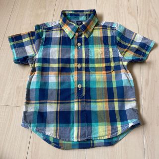 ベビーギャップ(babyGAP)のチェックシャツ(ブラウス)