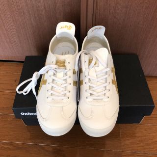 オニツカタイガー(Onitsuka Tiger)のお値下げ　新品未使用　オニツカタイガーレディースシューズ(スニーカー)