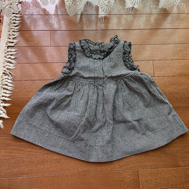 新品ワンピース キッズ/ベビー/マタニティのキッズ服女の子用(90cm~)(ワンピース)の商品写真