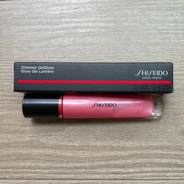 SHISEIDO (資生堂)(シセイドウ)の新品 SHISEIDO シマージェルグロス 04 Bara Pink コスメ/美容のベースメイク/化粧品(リップグロス)の商品写真