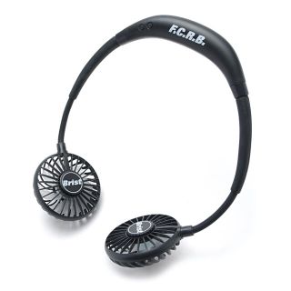 エフシーアールビー(F.C.R.B.)のF.C.Real Bristol NECK FAN BLACK 扇風機(扇風機)