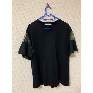 ユナイテッドアローズ(UNITED ARROWS)のMARECHAL TERREブラックカットソー(カットソー(半袖/袖なし))