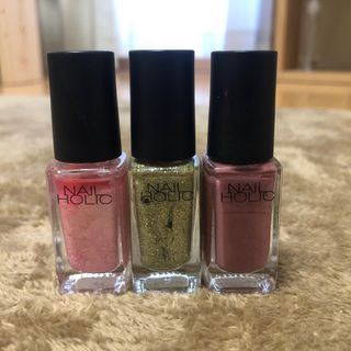 ネイルホリック(NAIL HOLIC)のマニキュア　3点(マニキュア)