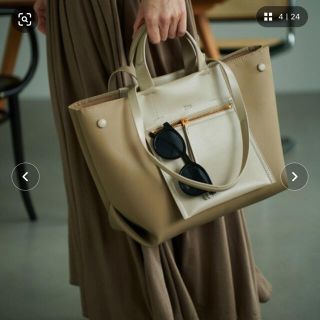 ロペ(ROPE’)のやか様専用【E’POR】【一部WEB限定】D BAG Medium(トートバッグ)