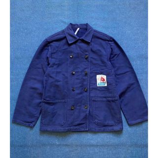 60年代 ヴィンテージ ドイツ モールスキン ダブルブレストの通販 by