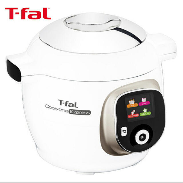 T-fal(ティファール)の【新品未開封 送料無料】T-falクックフォーミーエクスプレス CY8521JP インテリア/住まい/日用品のキッチン/食器(調理道具/製菓道具)の商品写真