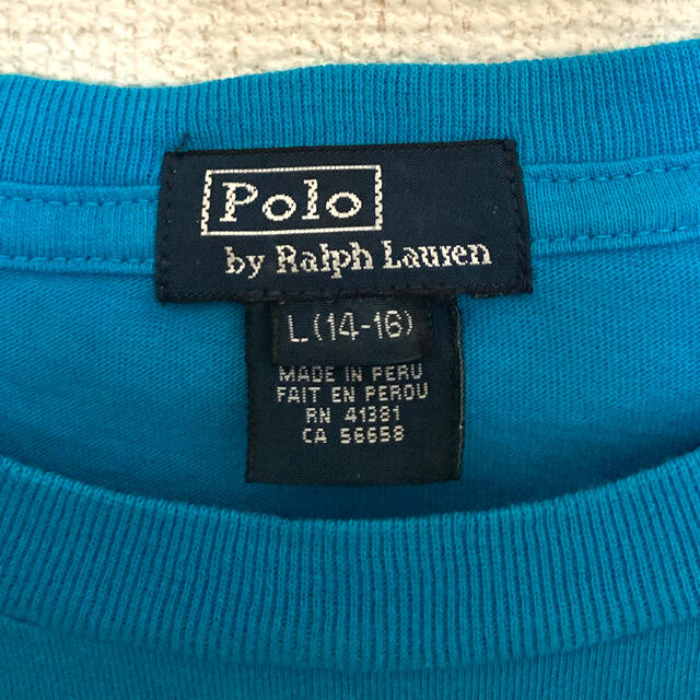 POLO RALPH LAUREN(ポロラルフローレン)の【Ralph Lauren】キッズ　ビッグポニー★Tシャツ（Lサイズ） キッズ/ベビー/マタニティのキッズ服男の子用(90cm~)(Tシャツ/カットソー)の商品写真