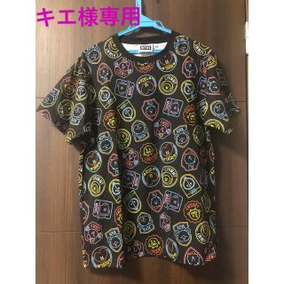 ボウダンショウネンダン(防弾少年団(BTS))のキエ様専用　新品タグ付　BT21 しまむら　コラボ　Tシャツ　Lサイズ　ブラック(Tシャツ(半袖/袖なし))