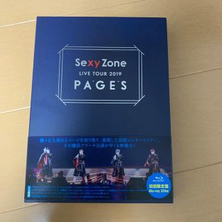 Sexy　Zone　LIVE　TOUR　2019　PAGES（初回限定盤Blu-(ミュージック)