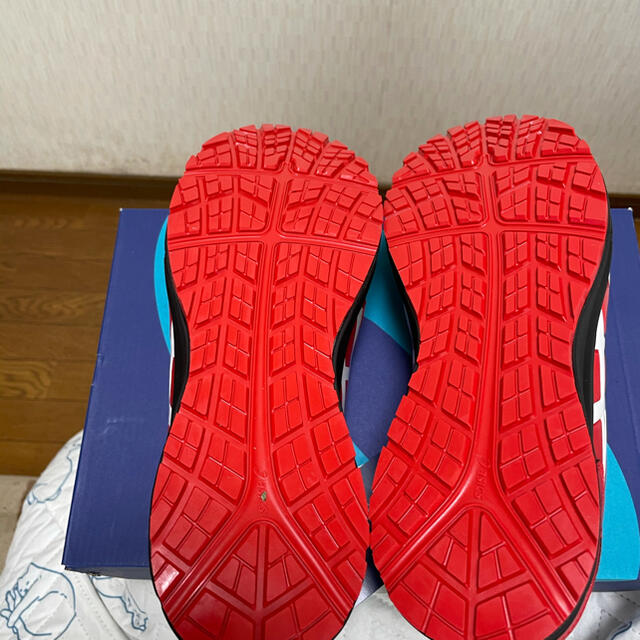 asics(アシックス)のアシックス安全靴　ウインジョブCP103レッド／ホワイ メンズの靴/シューズ(スニーカー)の商品写真