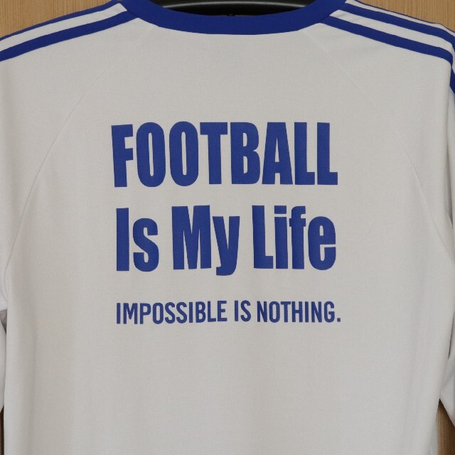 adidas(アディダス)の★新品同様★FOOTBALL Is My lifeシリーズ★adidas★トレー スポーツ/アウトドアのサッカー/フットサル(ウェア)の商品写真