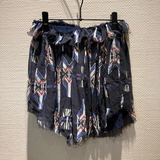 Isabel Marant(イザベルマラン)のISABEL MARANT イザベルマラン　トライバル柄ミニスカート レディースのスカート(ミニスカート)の商品写真