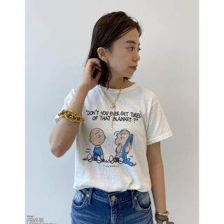 ドゥーズィエムクラス(DEUXIEME CLASSE)のMUSE Duexieme Classe CHARLIEBROWN Tシャツ(Tシャツ(半袖/袖なし))