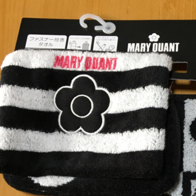 MARY QUANT(マリークワント)のマリークワントファスナー付きタオル レディースのファッション小物(ハンカチ)の商品写真