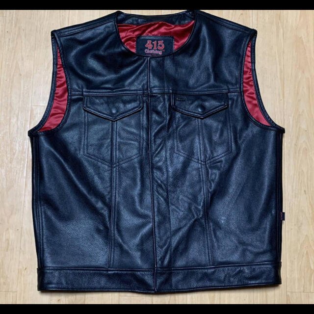 専用です。415 clothing ベストリルジョー レザーの通販 by Odin 専用です。415 clothing ベストリルジョー レザーの通販 by Odin