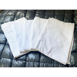 azurさま専用✨フラットシーツ✨White✨４枚SET✨シングル✨(シーツ/カバー)