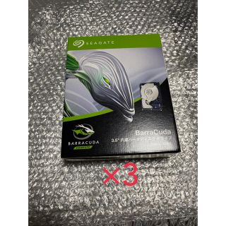 新品未開封品 Seagate BarraCuda 8TB ST8000DM004(PCパーツ)