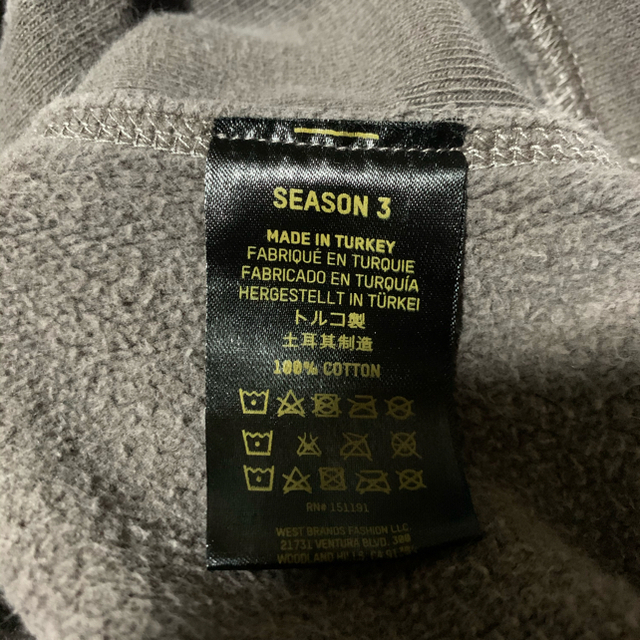 yeezy season3 hoodie 2