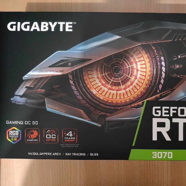 Gigabyte GeForce RTX 3070 Gaming OC 8G G