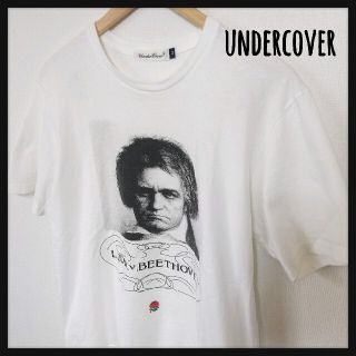 アンダーカバー(UNDERCOVER)の【レア美品】undercover 半袖Tシャツ ベートーベン  フォト 薔薇(Tシャツ/カットソー(半袖/袖なし))