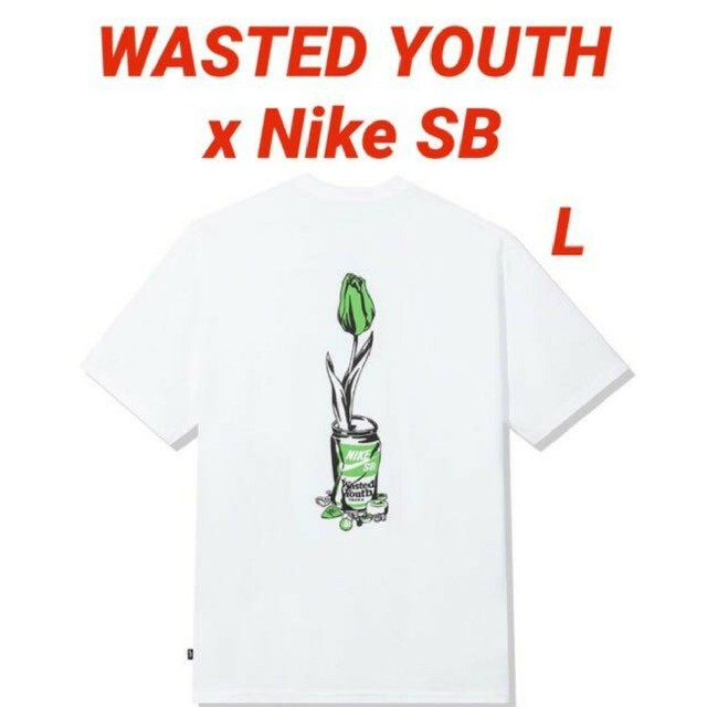 Lサイズ WASTED YOUTH Nike SB LOGO TEE-