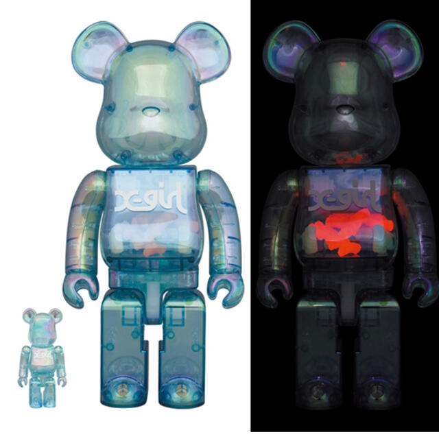 BE@RBRICK X-girl 2021 100% & 400% - その他