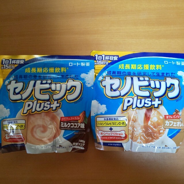 ロート製薬(ロートセイヤク)のセノビックplus２袋セット送料無料 食品/飲料/酒の健康食品(その他)の商品写真