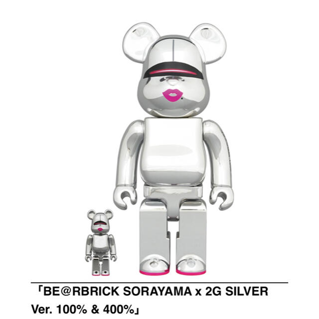 sorayamaBE@RBRICK SORAYAMA × 2G GOLD 100％ 400％