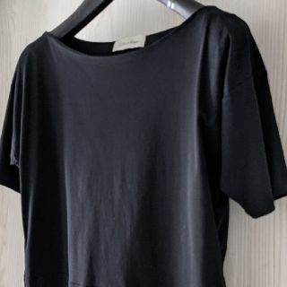 カルバンクライン(Calvin Klein)の【美品★ブラック】コットン100%✦中古✦(カットソー(半袖/袖なし))