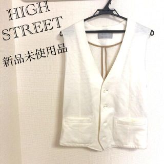 ハイストリート(HIGH STREET)のハイストリート　メンズ　ジレ　ベスト　HBL6301(ベスト)