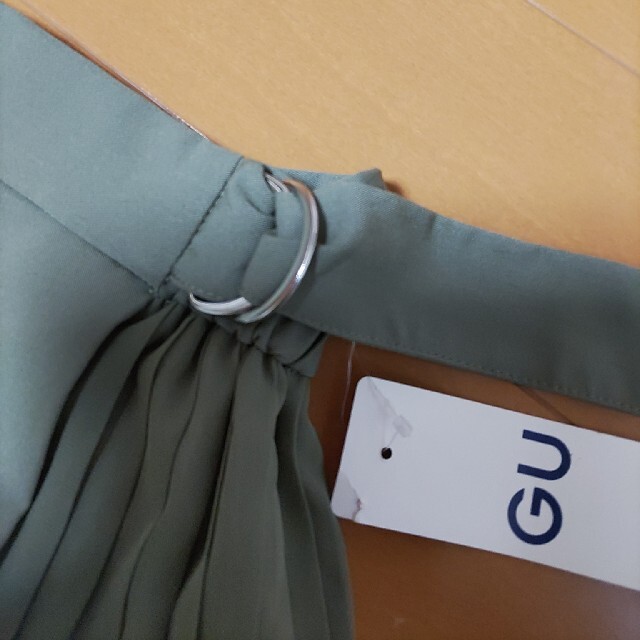 GU(ジーユー)のGUコンビネーションプリーツフレアスカート レディースのスカート(ロングスカート)の商品写真